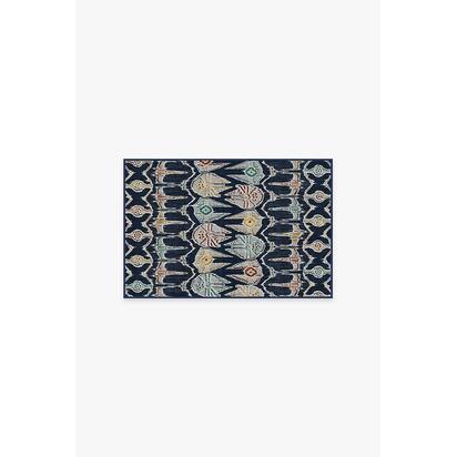 Corellian Ikat Navy Rug - 60 x 90 cm - All-In-One Rug