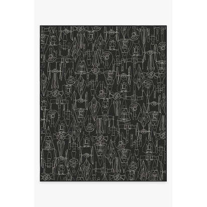 Star Wars Armada Black Flatwoven Rug - 245 x 305 cm - Rug + Pad System
