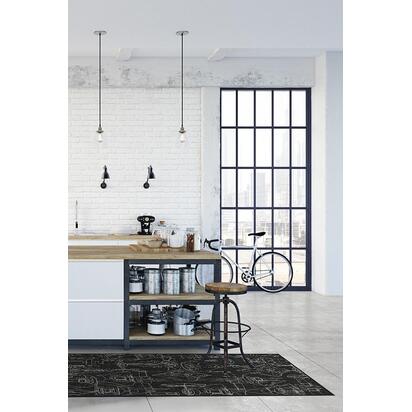 Star Wars Armada Black Flatwoven Rug - 120 x 185 cm - Rug + Pad System