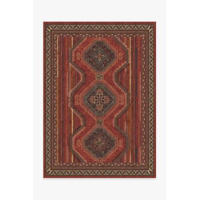 Mandalore Scarlet Red Rug - 150 x 215 cm - All-In-One Rug