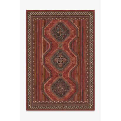 Mandalore Scarlet Red Rug - 185 x 275 cm - All-In-One Rug