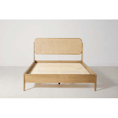 Bed 04 Double Bed, Oak