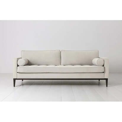 Model 02 Sofa Bed 3 Seater Bone from Swyft