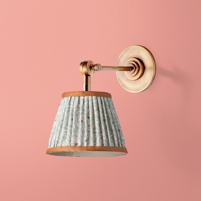 Elbow rechargeable wall fitting in antique brass