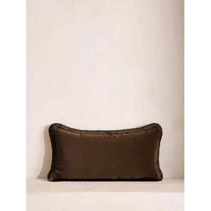 Margeaux Oblong Cushion, Chocolate