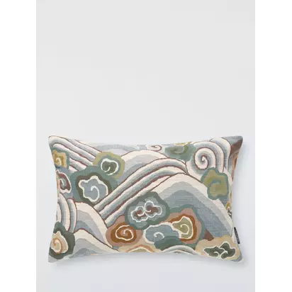 Harlequin Kanagawa Abstract Cushion, Terracotta Terracotta | H40 x W60cm