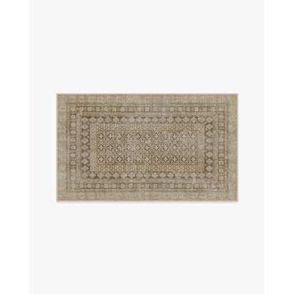 Cyrus Rose Gold Flatwoven Rug - 90 x 150 cm - Rug + Pad System