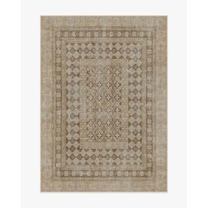 Cyrus Rose Gold Flatwoven Rug - 150 x 215 cm - Rug + Cushioned Pad System
