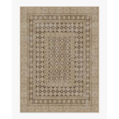 Cyrus Rose Gold Flatwoven Rug - 275 x 365 cm - Rug + Cushioned Pad System