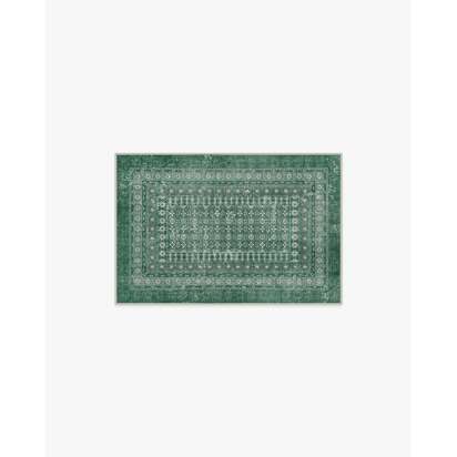 Cyrus Sage Flatwoven Rug - 60 x 90 cm - Rug + Cushioned Pad System