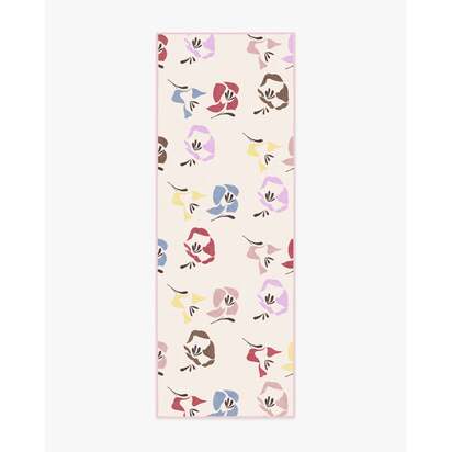 Helakka Cream Multicolour Rug by Marimekko - 75 x 215 cm - All-In-One Rug