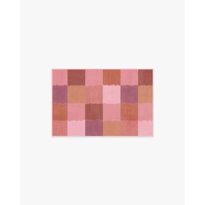 Ostjakki Pink & Orange Rug by Marimekko - 60 x 90 cm - All-In-One Rug