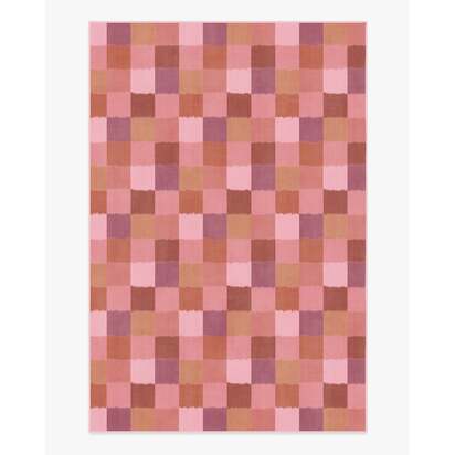 Ostjakki Pink & Orange Rug by Marimekko - 185 x 275 cm - All-In-One Rug