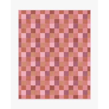 Ostjakki Pink & Orange Rug by Marimekko - 245 x 305 cm - All-In-One Rug