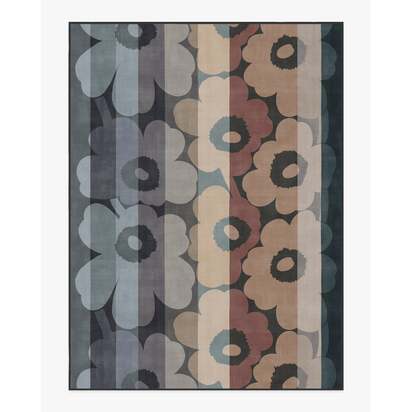Unikko Ralli Charcoal Multicolour Rug by Marimekko - 275 x 365 cm - All-In-One Rug