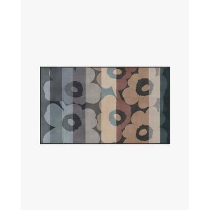 Unikko Ralli Charcoal Multicolour Rug by Marimekko - 275 x 365 cm - All-In-One Rug