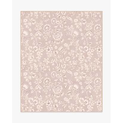 Brenna Natural & Cream Flatwoven Rug - 245 x 305 cm - Rug + Cushioned Pad System
