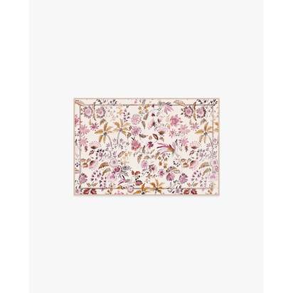 Celine Ivory Multicolour Flatwoven Rug - 60 x 90 cm - Rug + Pad System