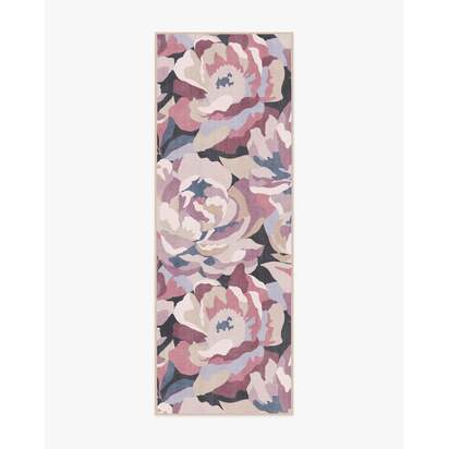 Fiona Multicolour Flatwoven Rug - 75 x 215 cm - Rug + Cushioned Pad System