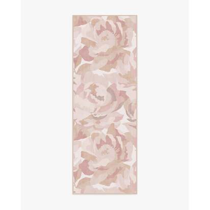 Fiona Vintage Blush Flatwoven Rug - 75 x 215 cm - Rug + Pad System
