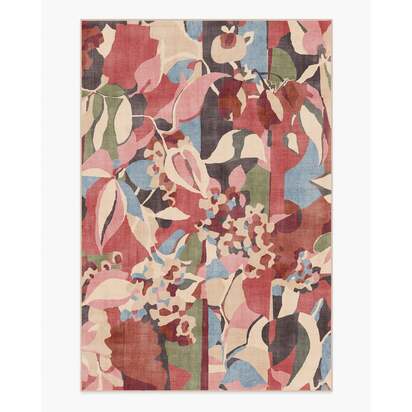 Maeve Multicolour Flatwoven Rug - 185 x 275 cm - Rug + Cushioned Pad System