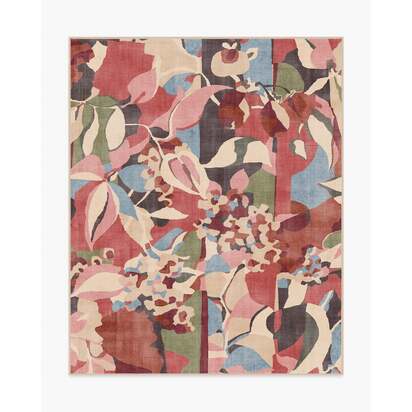 Maeve Multicolour Flatwoven Rug - 245 x 305 cm - Rug + Cushioned Pad System