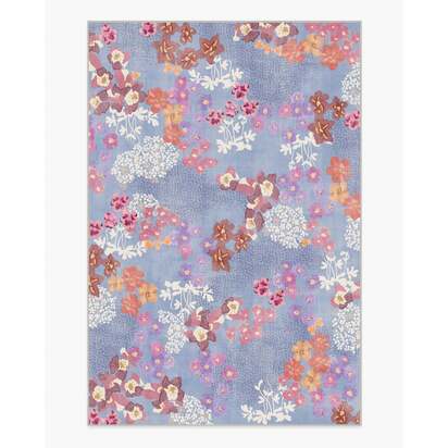 Ellery Slate Blue Multicolour Rug - 185 x 275 cm - All-In-One Rug