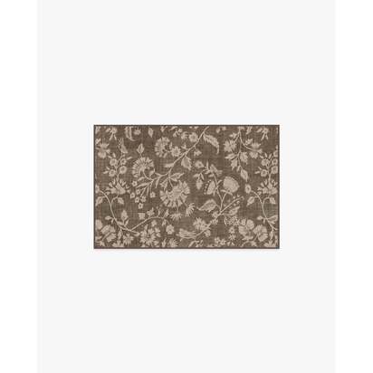 Brenna Brown & Taupe Rug - 60 x 90 cm - All-In-One Rug