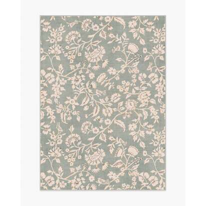 Brenna Sage Green & Cream Rug - 150 x 215 cm - All-In-One Rug