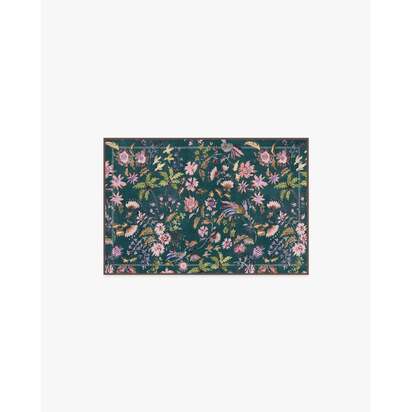 Celine Teal Multicolour Rug - 60 x 90 cm - All-In-One Rug