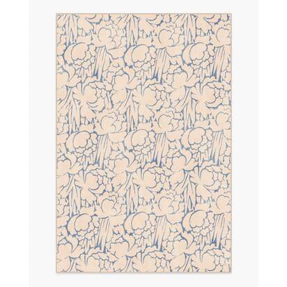 Corrine Cream & Slate Blue Rug - 185 x 275 cm - All-In-One Rug