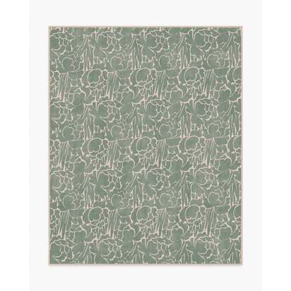 Corrine Sage Green Rug - 245 x 305 cm - All-In-One Rug