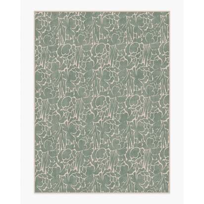 Corrine Sage Green Rug - 275 x 365 cm - All-In-One Rug
