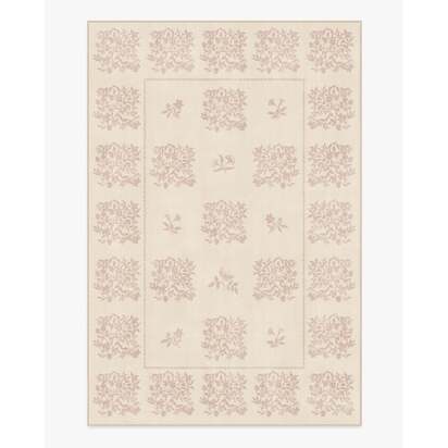 Iona Cream & Vintage Blush Rug - 185 x 275 cm - All-In-One Rug