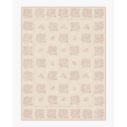 Iona Cream & Vintage Blush Rug - 275 x 365 cm - All-In-One Rug
