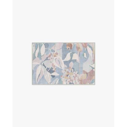Maeve Soft Blue Multicolour Rug - 60 x 90 cm - All-In-One Rug