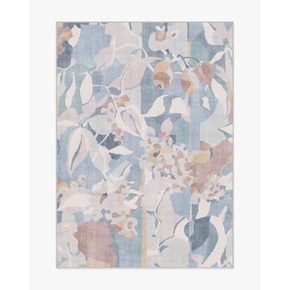 Maeve Soft Blue Multicolour Rug - 150 x 215 cm - All-In-One Rug