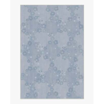 Serene Slate Blue Rug - 185 x 275 cm - All-In-One Rug