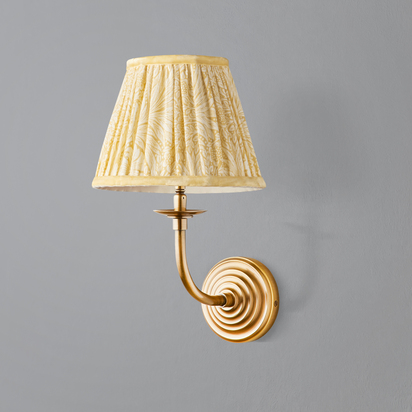 Pringle wall fitting in antique brass