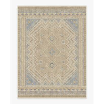 Toy Story Terrene Vintage Blue Flatwoven Rug - 275 x 365 cm - Rug + Pad System