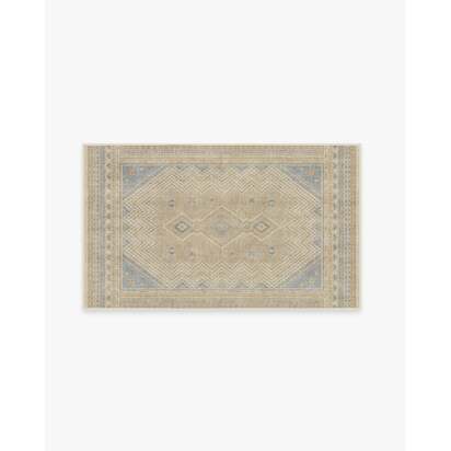 Toy Story Terrene Vintage Blue Flatwoven Rug - 90 x 150 cm - Rug + Cushioned Pad System