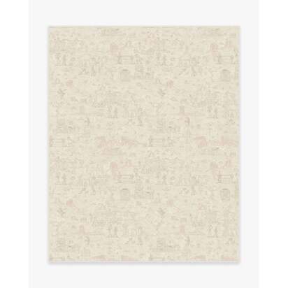 Woody's Roundup Soft Rose Pink Flatwoven Rug - 245 x 305 cm - Rug + Pad System
