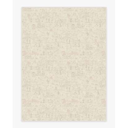 Woody's Roundup Soft Rose Pink Flatwoven Rug - 275 x 365 cm - Rug + Pad System