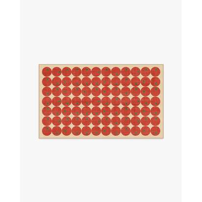 Pomodoro All-Over 90x150 Re-Jute Rug by Dan Pelosi - 90 x 150 cm - Rug + Cushioned Pad System