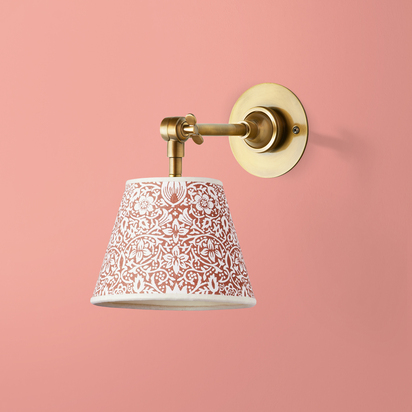 Mumford wall fitting in antique brass