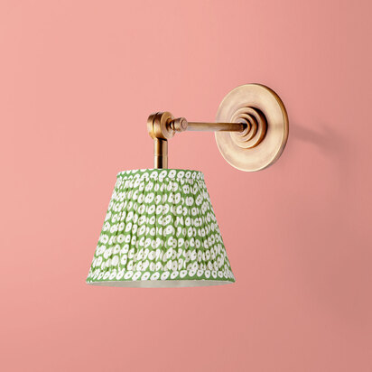 Elbow rechargeable wall fitting in antique brass