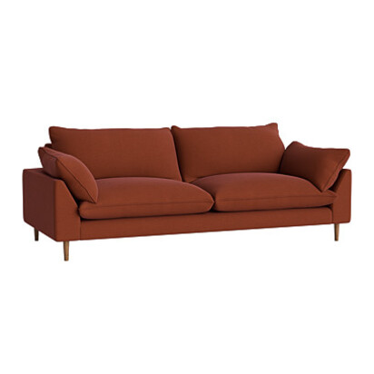 Loaf | Slow Riser | Large Sofa | Red Linen | Quince Jam