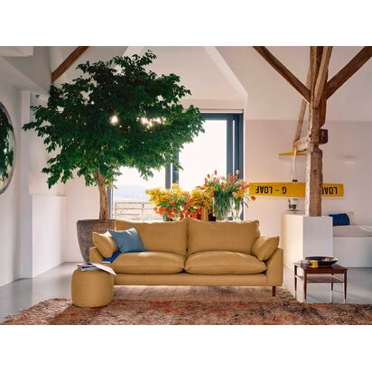 Loaf | Slow Riser | Large Sofa | Red Linen | Quince Jam