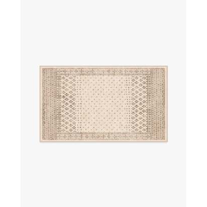 Fernanda Cream Flatwoven Rug - 90 x 150 cm - Rug + Pad System