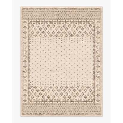 Fernanda Cream Flatwoven Rug - 275 x 365 cm - Rug + Pad System